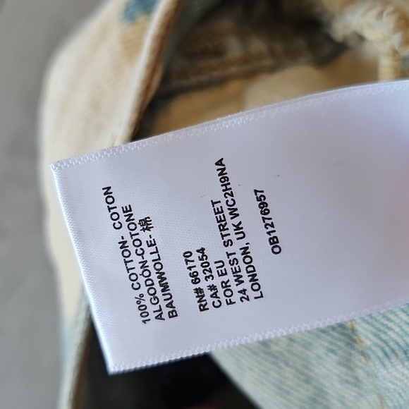 BDG High Rise Baggy Drip Dyed Denim Jeans, Size 26 - Picture 9 of 15